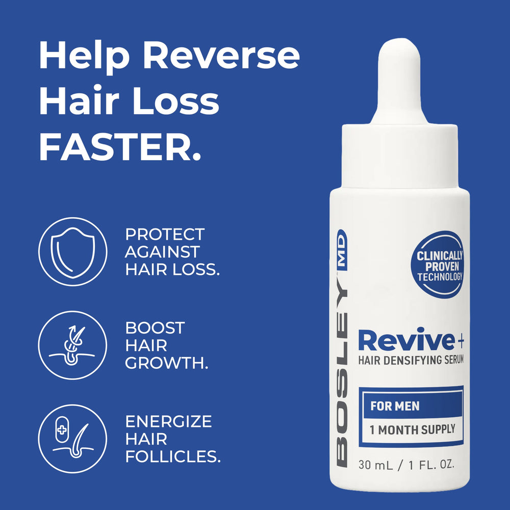 Morning routine setup featuring Revive+ for daily use