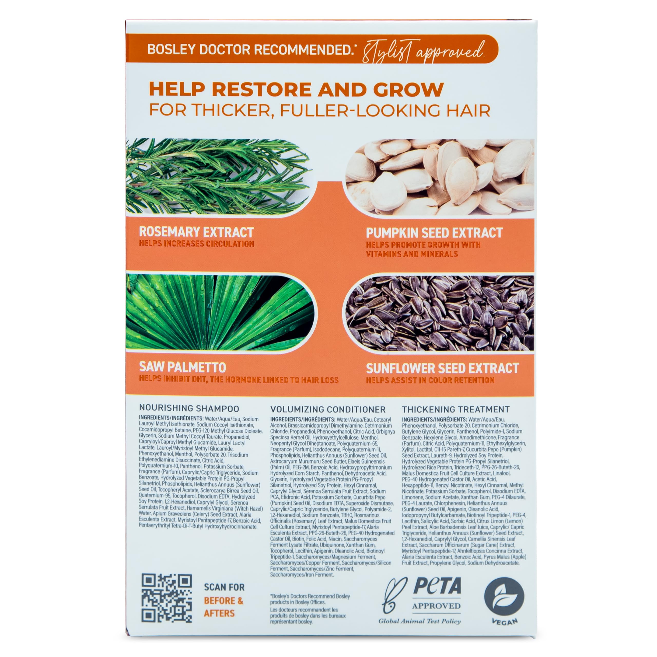 BosRevive kit packaging front showcases the 30-day starter set.