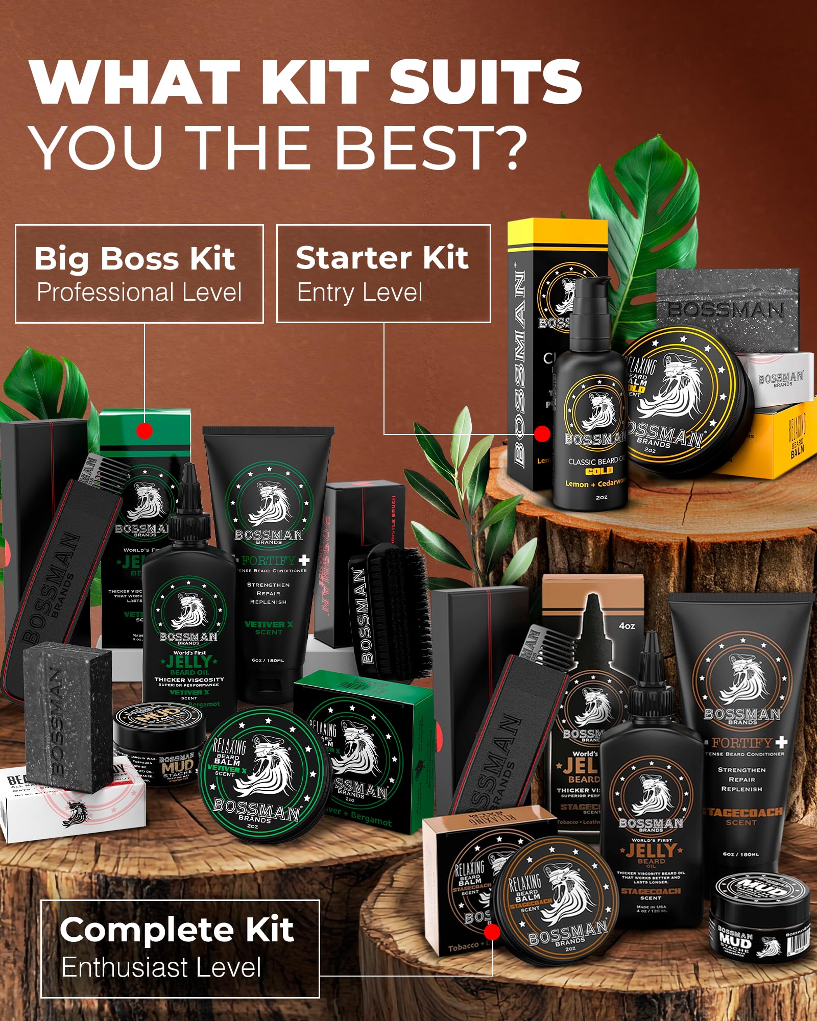 Bossman Naked unscented bar soap image emphasizing fragrance-free grooming