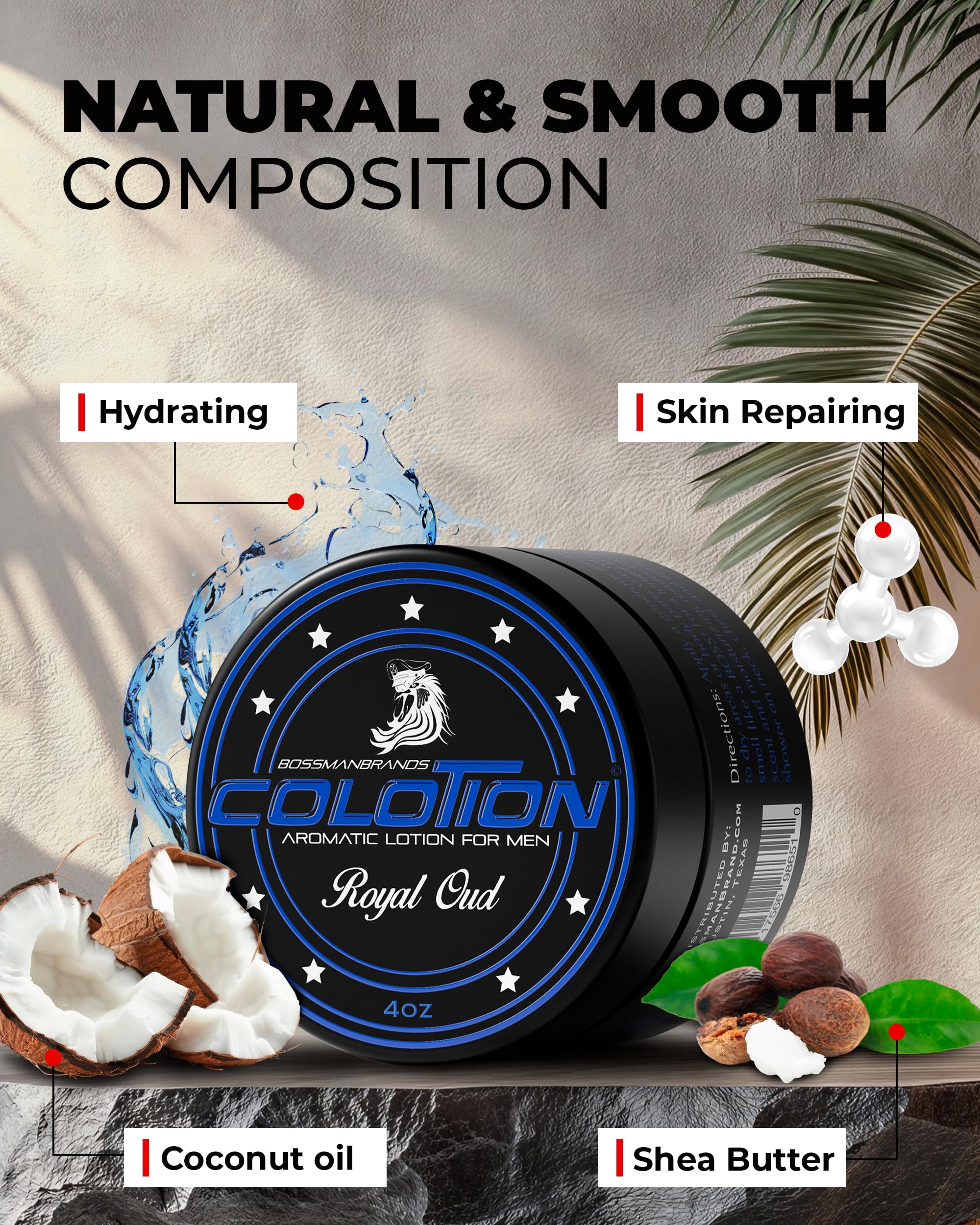 Bossman Colotion Stagecoach fragrance notes evoke leather tobacco and bourbon nuances.