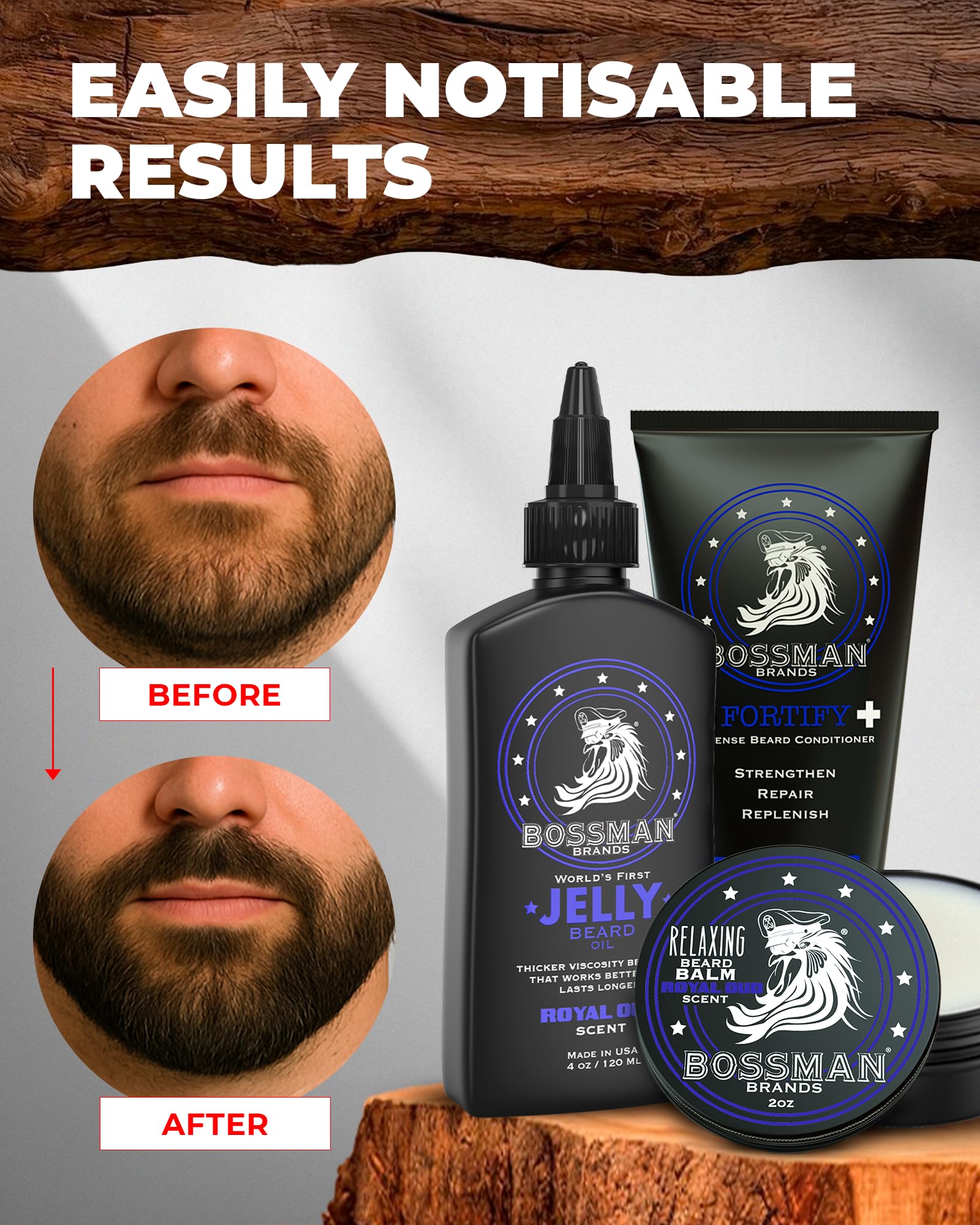 Bossman Essentials Naked Unscented packaging signals fragrance-free care