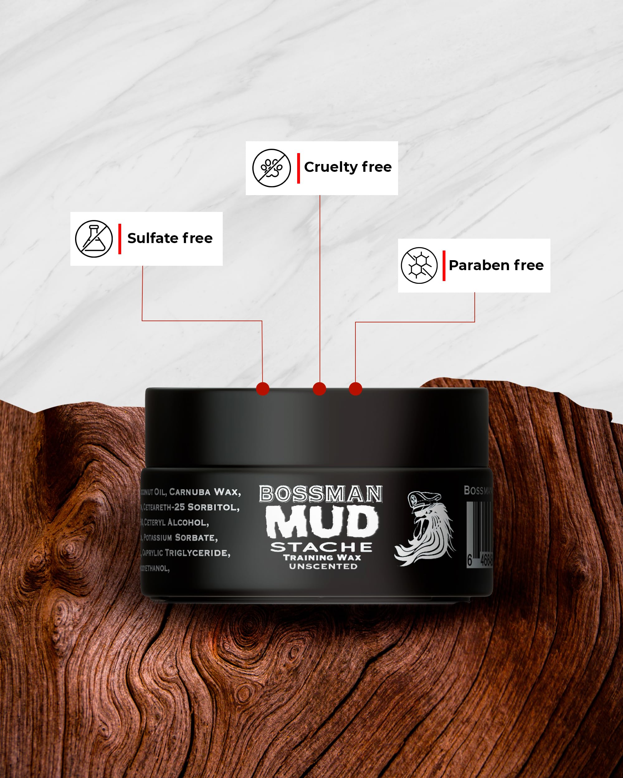 Matte finish without shine for a natural look