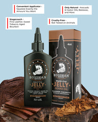 Stagecoach scent samples leather, tobacco, and bourbon for rugged refinement.