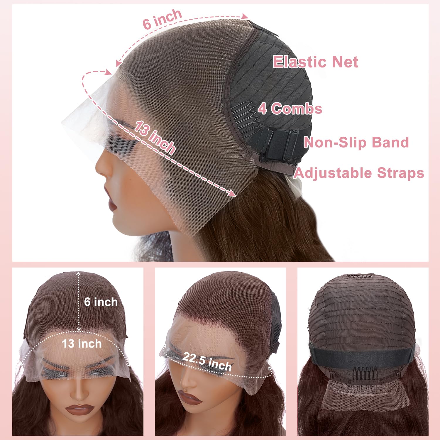 BOSTK bleached knots reduce visible dark roots for a natural front