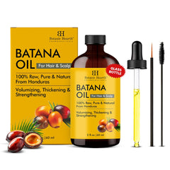 Botanic Hearth Batana oil bottle for nourishing hair care and scalp hydration