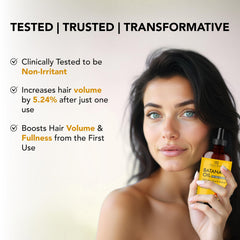 Scalp-treatment close-up highlighting soothing, moisturized roots