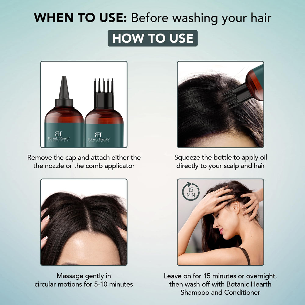Botanic Hearth Hair Texture Soft conveys smoother, more manageable hair after use