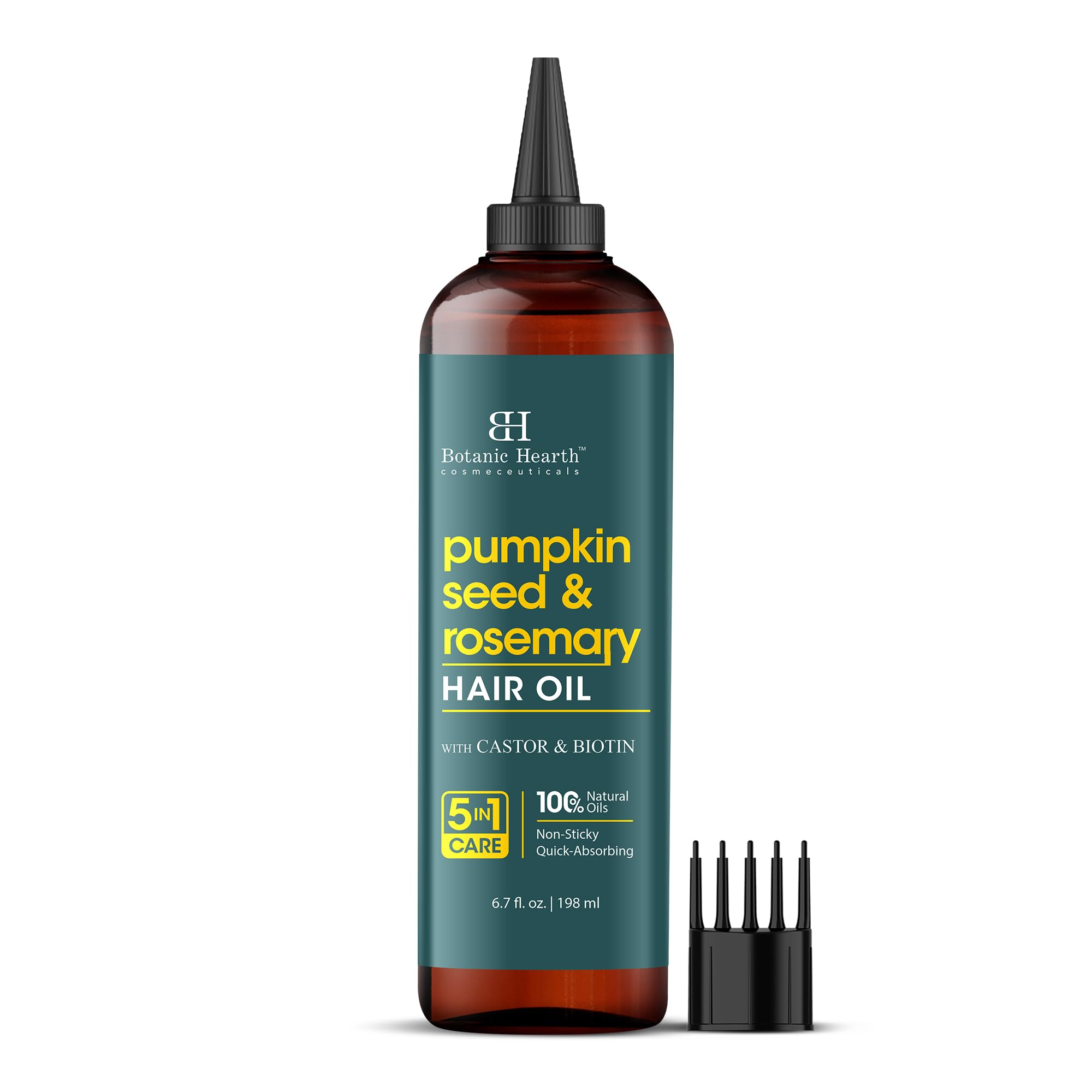Botanic Hearth Scalp Application depicts soothing routine to potentially promote healthier scalp environment