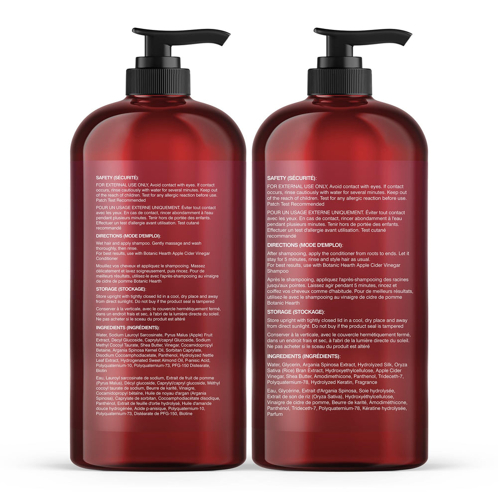 Botanic Hearth sulfate-free label indicating gentle daily cleansing.