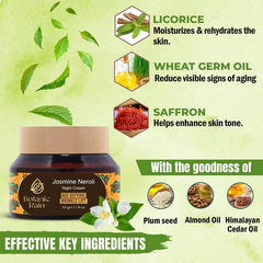 Botanic Rain anti-aging benefits illustration suggests wrinkle support and improved texture.