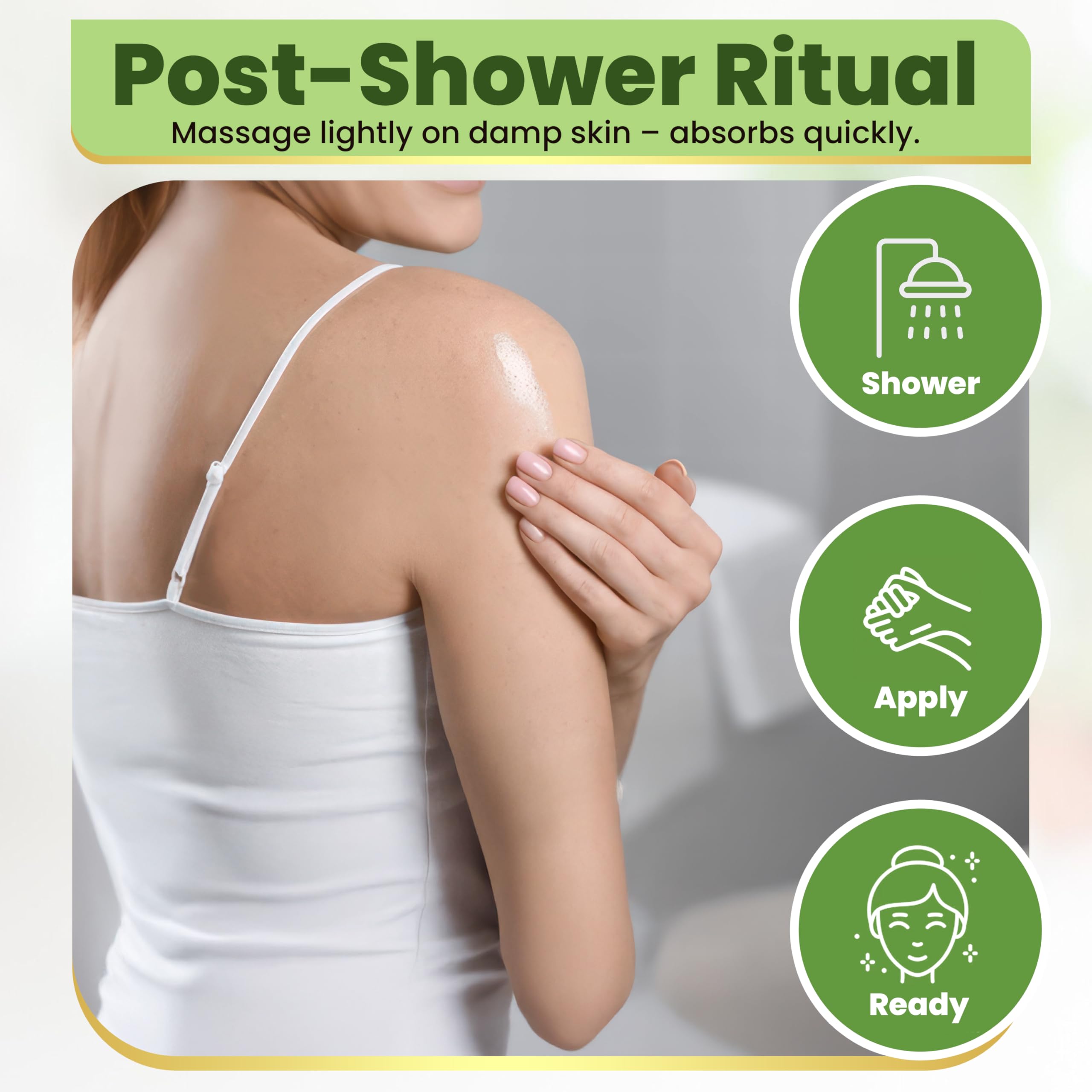 Lightweight formula for quick absorption and comfortable daily use