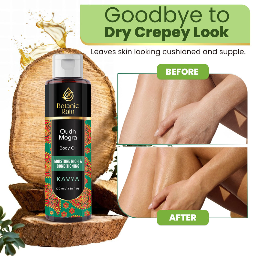 Sesame and almond oil blend with herbs for skin nourishment
