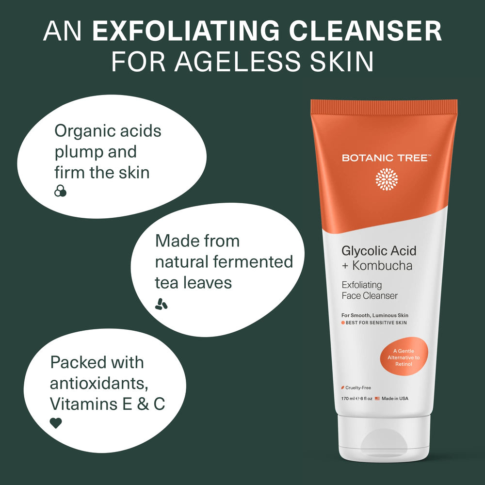 Texture close-up shows creamy lather and mild exfoliation for smooth skin