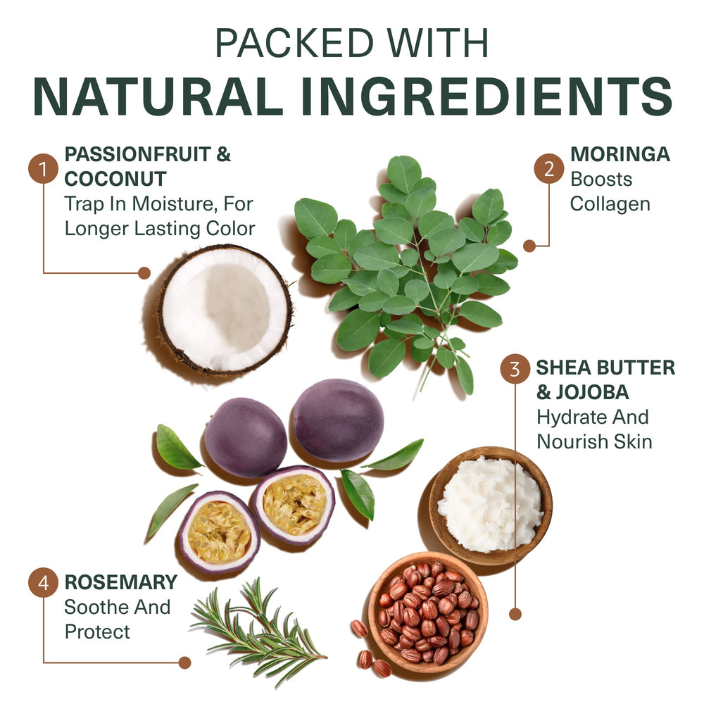 Hydrating Botanic Tree Self Tanner with shea butter and fruit extracts.