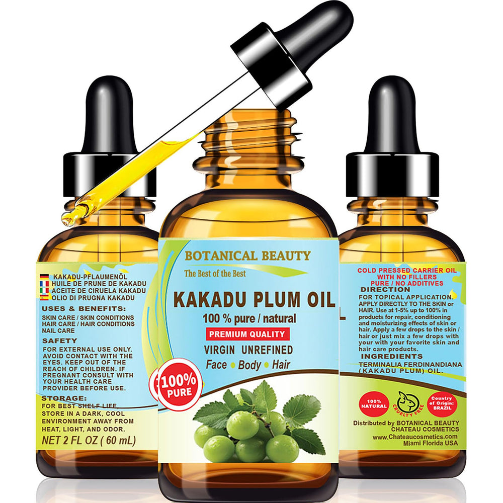 Botanical Beauty Kakadu Plum Oil bottle for natural skin nourishment