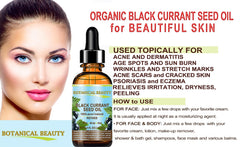 Botanical Beauty Black Currant Seed Oil on hair to moisturize ends