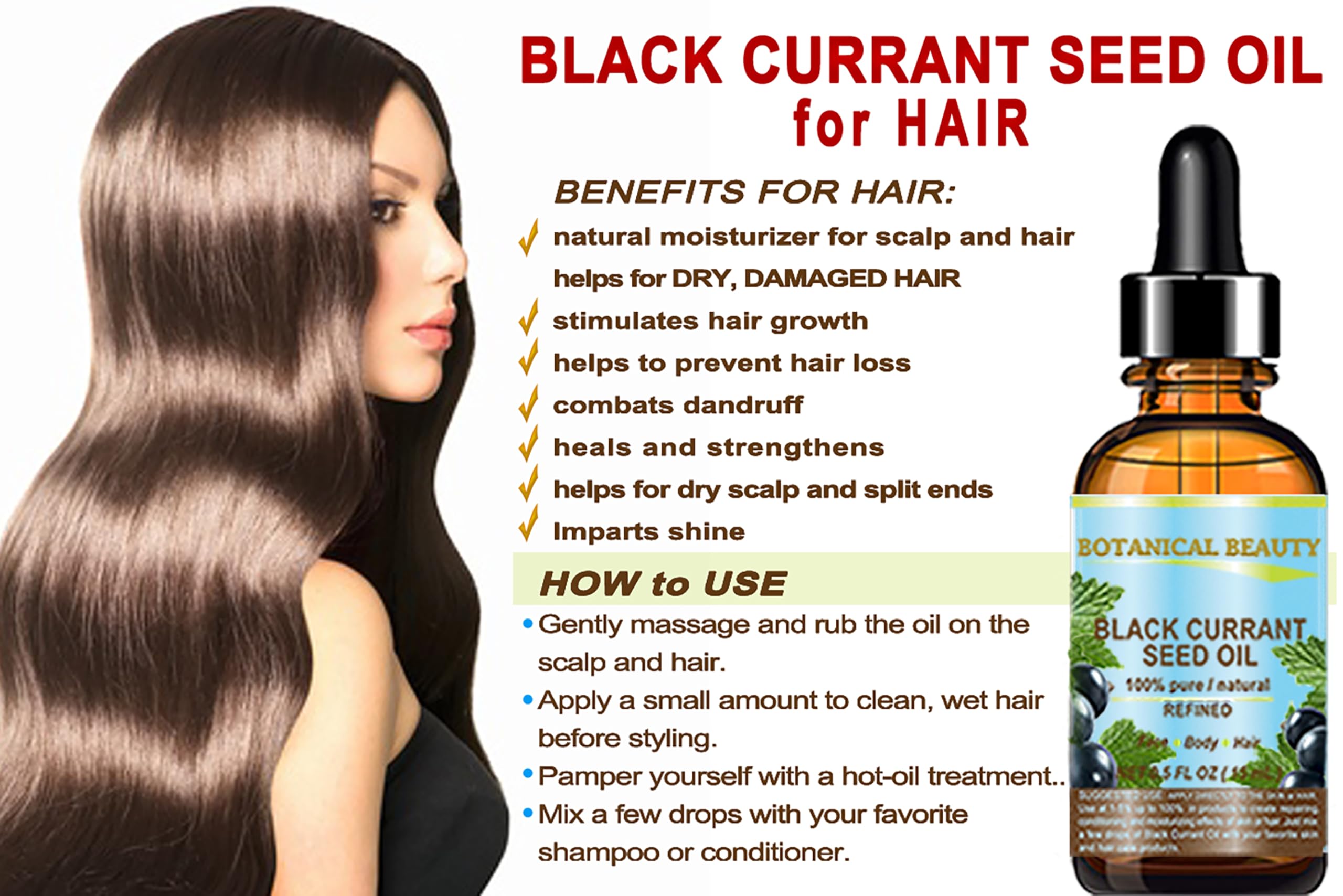 Botanical Beauty Black Currant Seed Oil applied to nails and cuticles