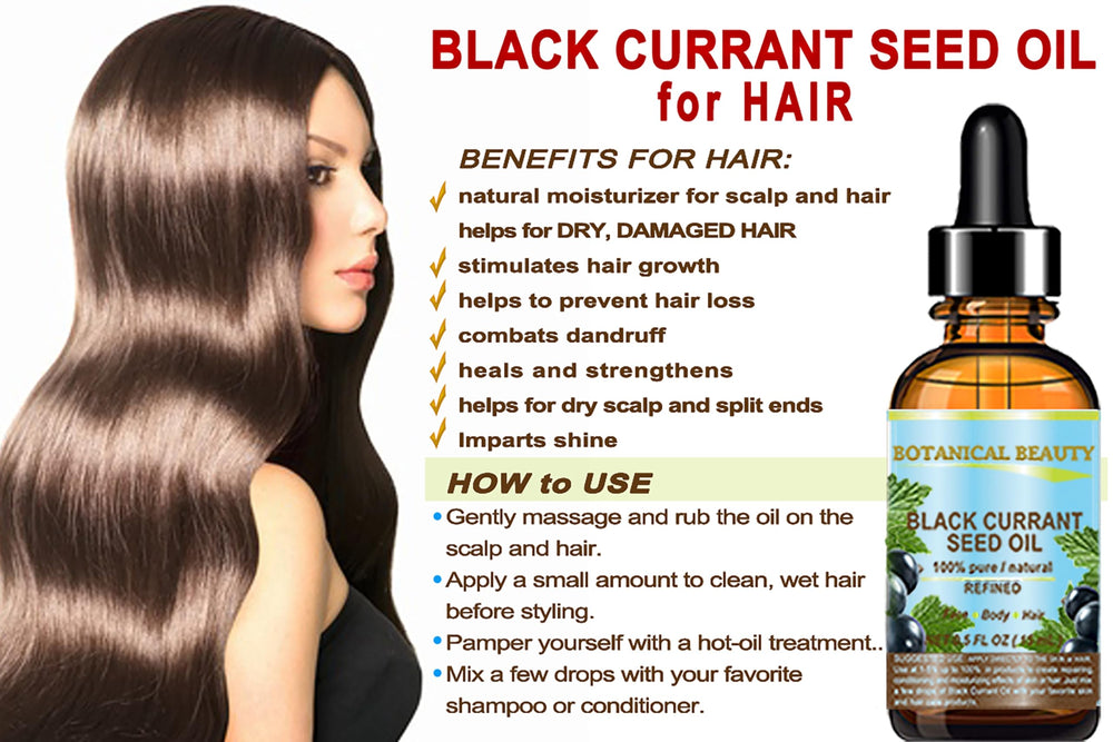 Botanical Beauty Black Currant Seed Oil applied to nails and cuticles