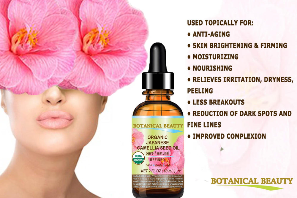 Moisturized, resilient-looking skin with Camellia Seed Oil