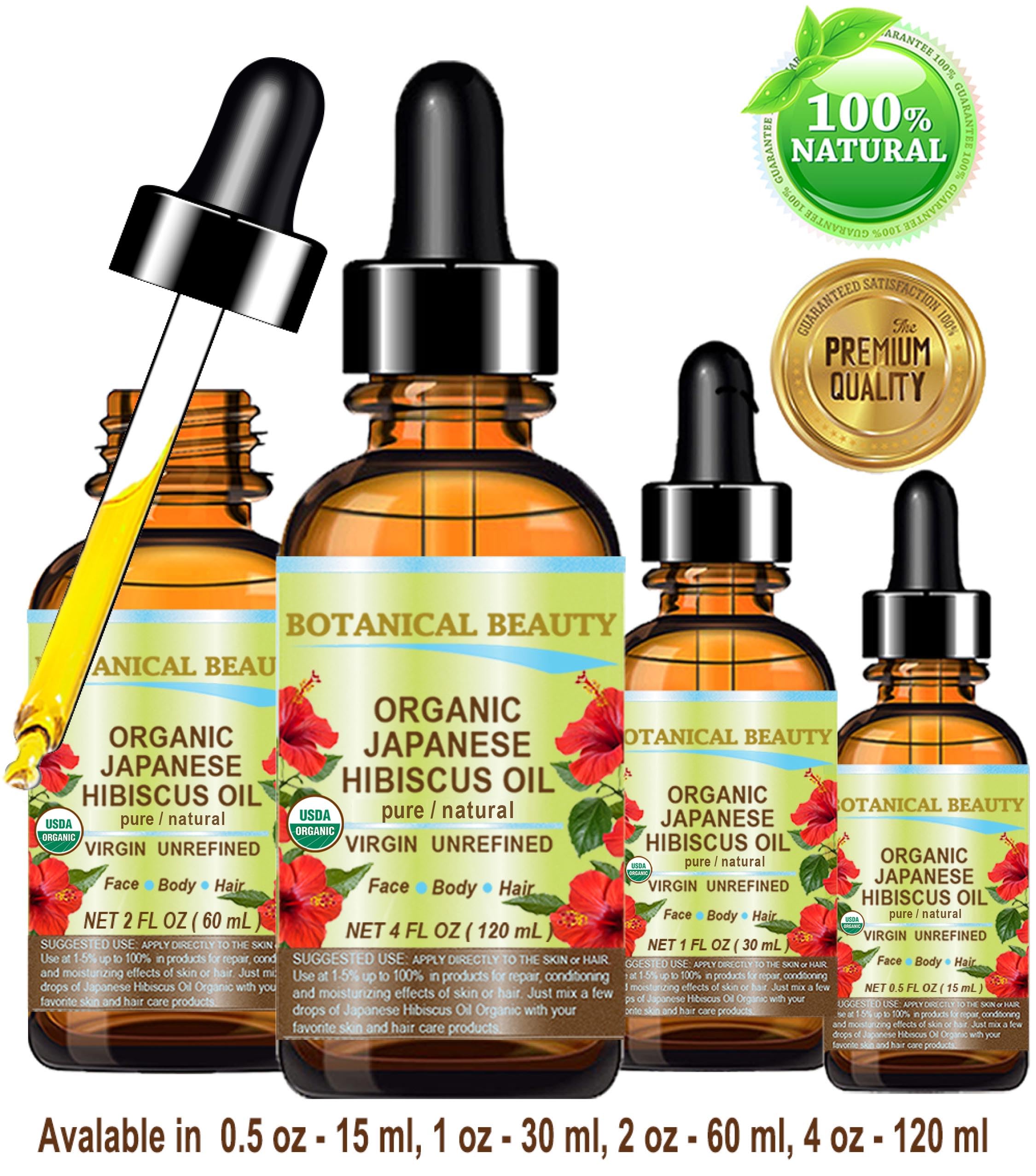 Botanical Beauty Hibiscus Oil for nails and cuticles care.