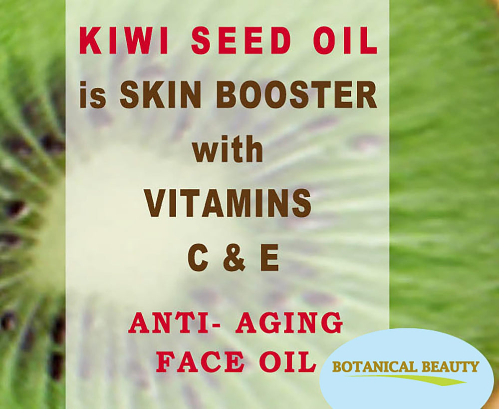Botanical Beauty Kiwi Seed Oil lifestyle shot inspires daily rituals for skin, hair, nails