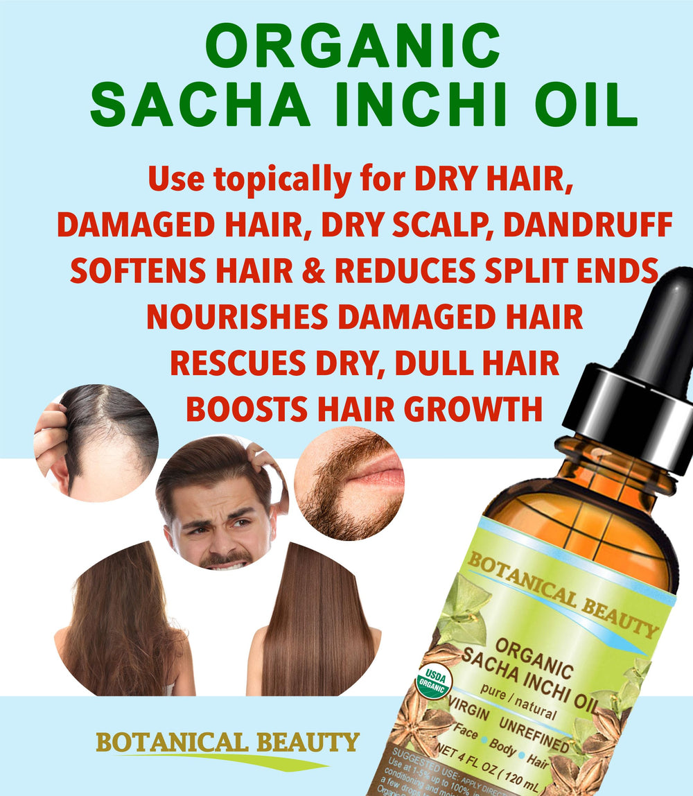 Botanical Beauty Sacha Inchi Oil sourced from the Peruvian Amazon rainforest.