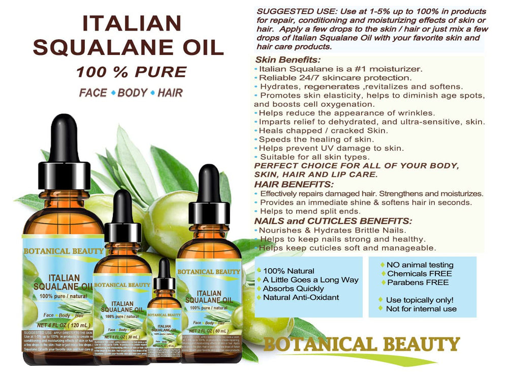 Botanical Beauty Squalane mixed with serums for enhanced skincare routine.