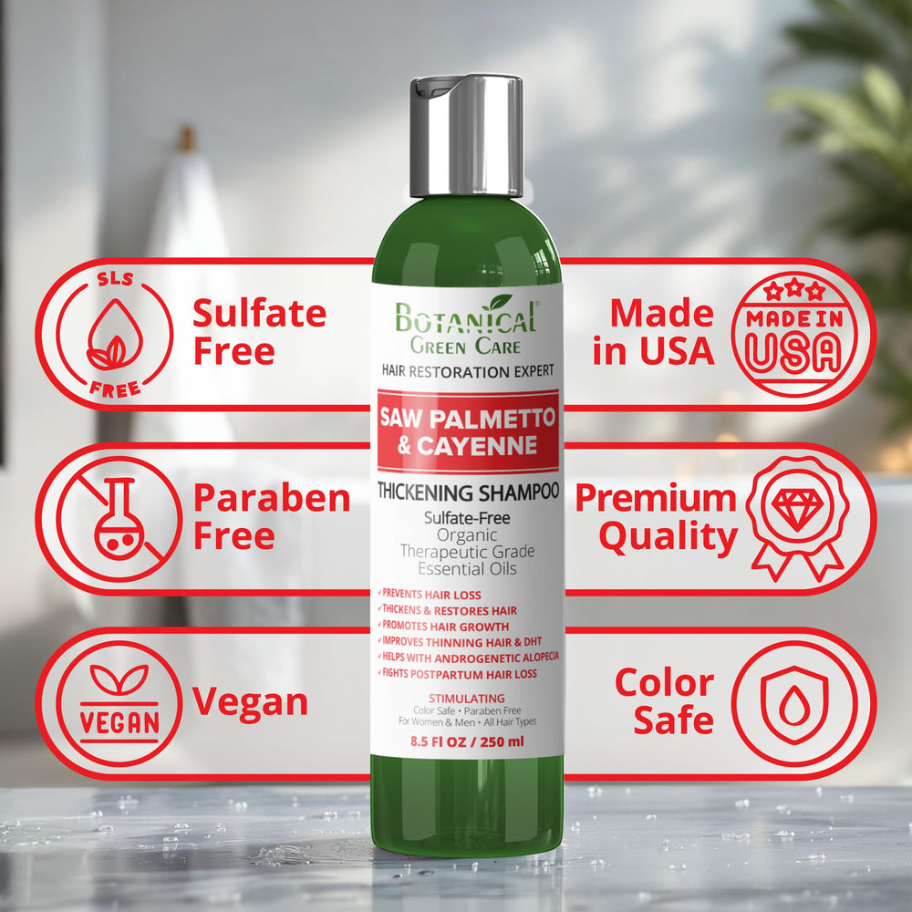 Shampoo lather forming on scalp for a thorough cleanse.