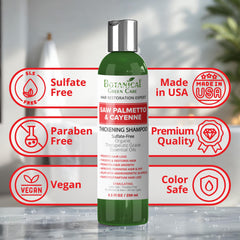 Shampoo lather forming on scalp for a thorough cleanse.