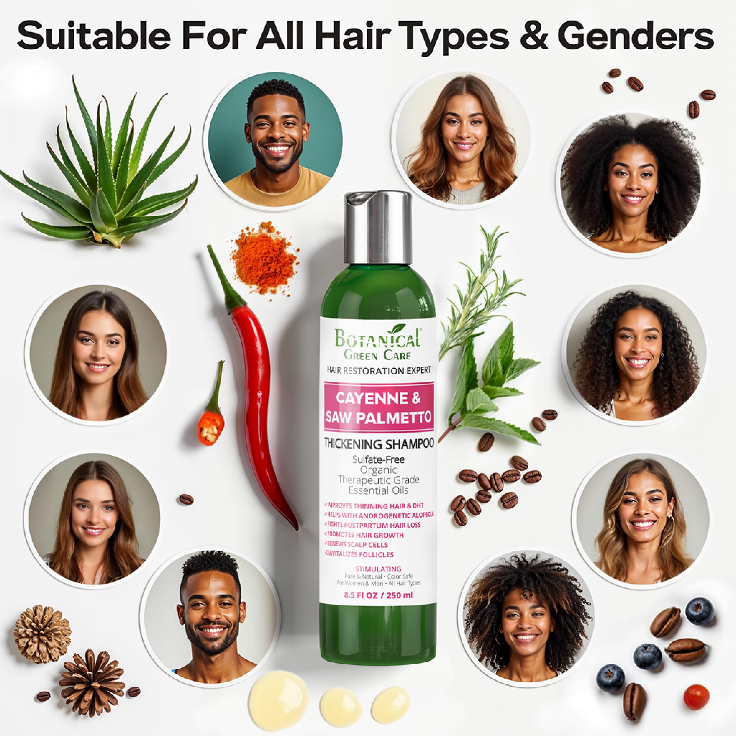 Shampoo in shower, ready for daily use and hydration.