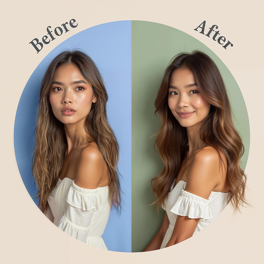 Botanical Green Care Pro-Growth shampoo supports versatility for men and women.