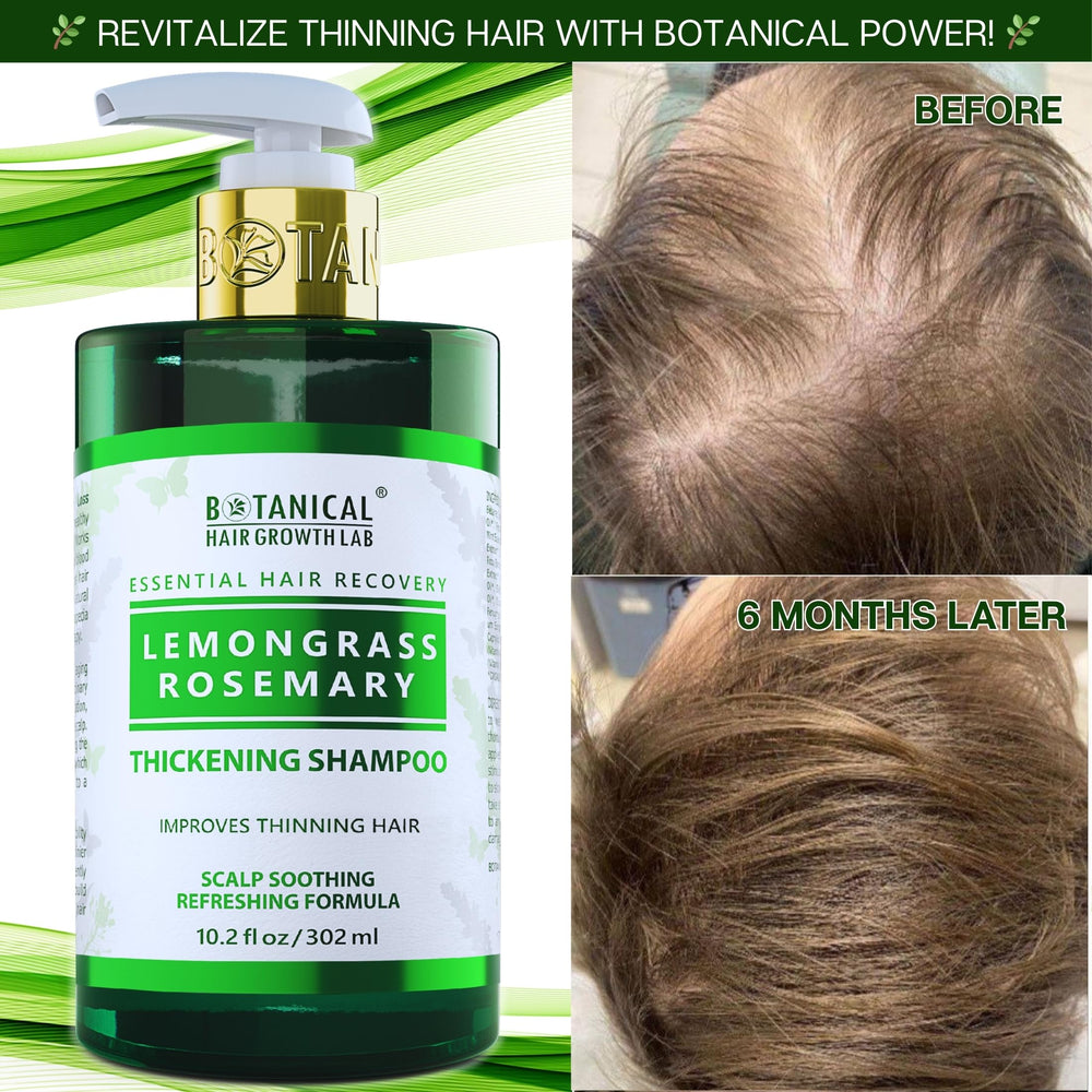 Botanical Hair Growth Lab packaging on shelf highlighting packaging and brand
