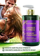 Botanical Hair Growth Lab lavender conditioner pump for easy, mess-free application
