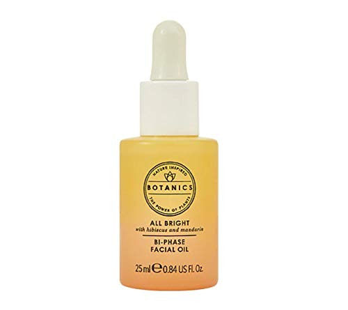 Botanics All Bright application on skin demonstrates gentle massage for morning use.