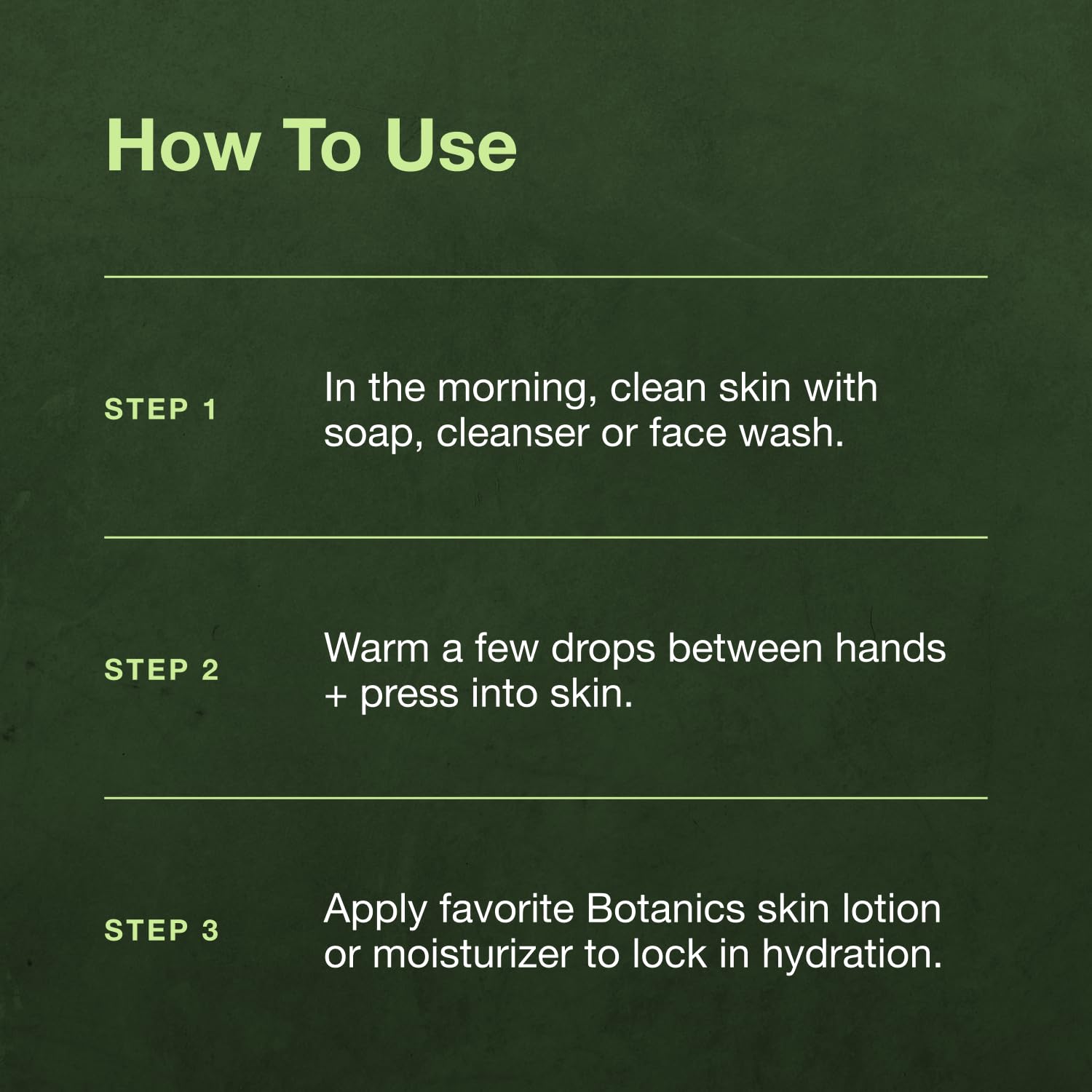 Botanics facial oil for men with a facial roller for a spa-like routine.