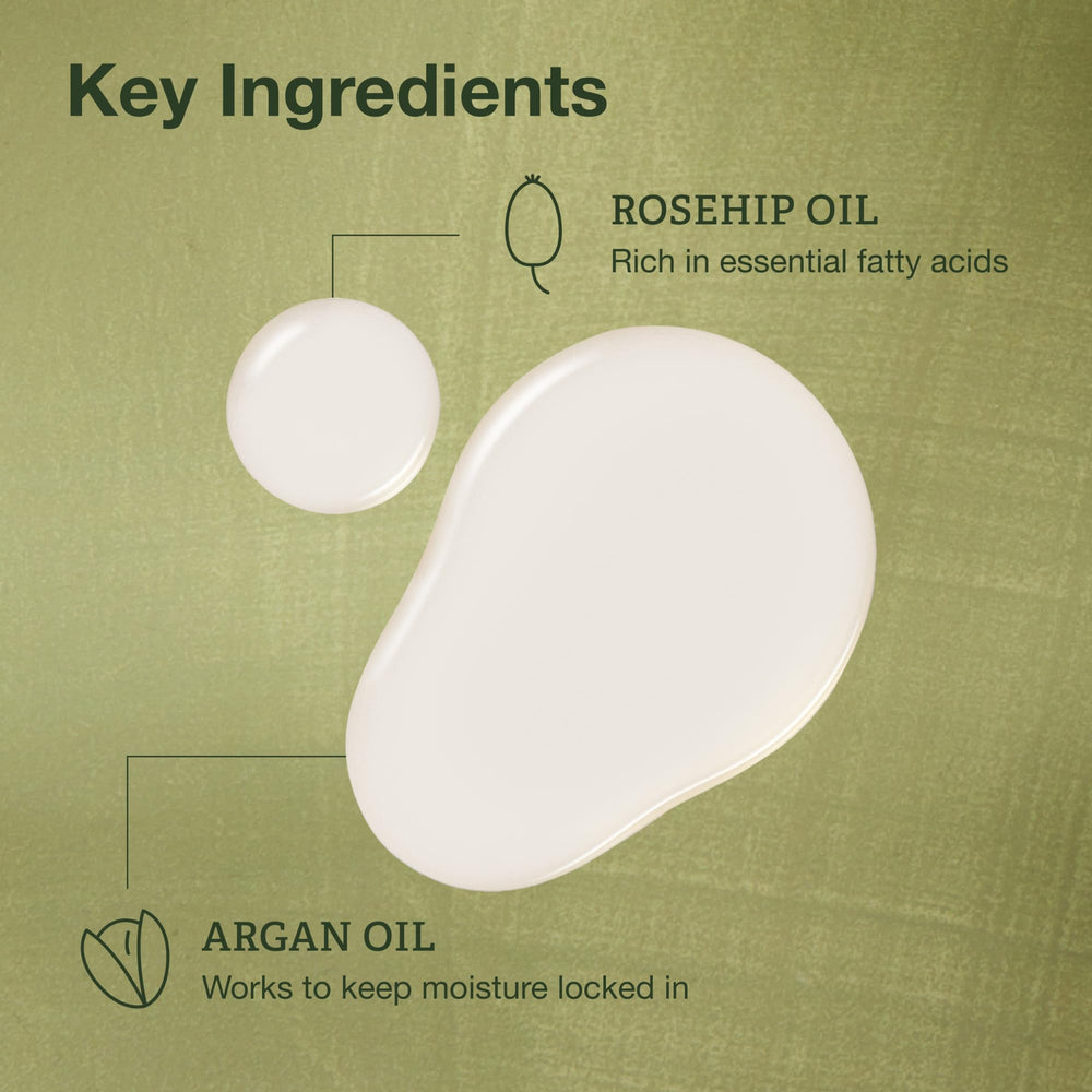 Botanics Overnight Face Oil on hand demonstrates easy warmth and quick absorption
