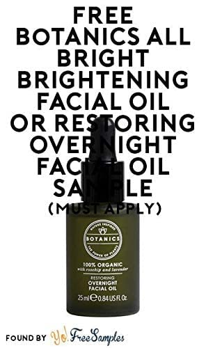 Botanics Restoring Overnight Oil texture showing rich hydration on skin
