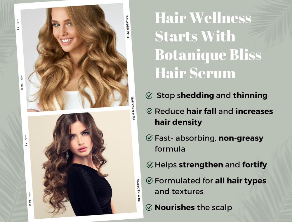 Botanique Bliss vegan lightweight serum with fast absorption for daily use