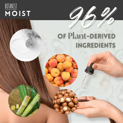 BOTANIST Argan oil ingredients image highlighting nourishing botanicals