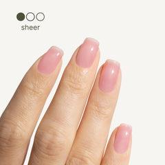 Botanist Nails The Remedy applicator brush enables smooth, even application.