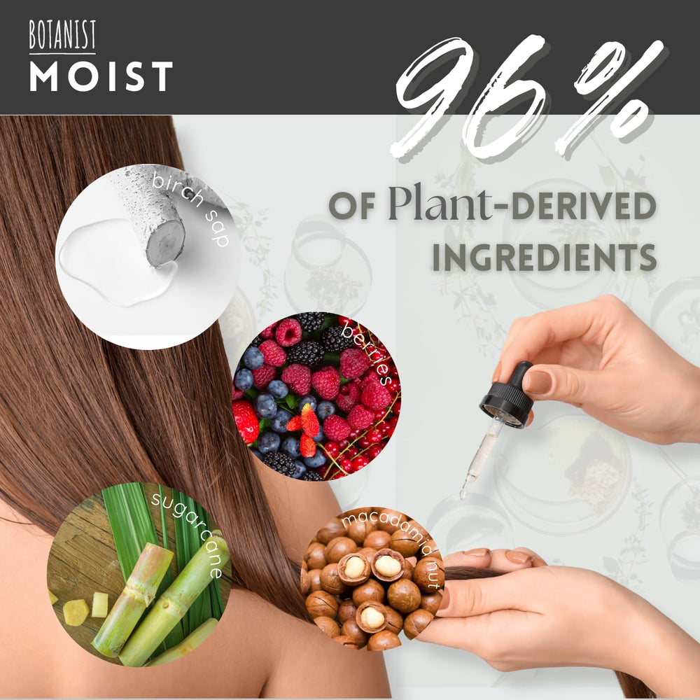 Botanist conditioner features collagen and vegetable protein to help strengthen strands.