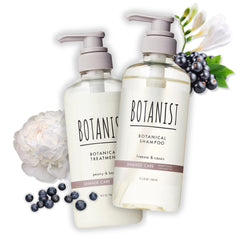Botanist natural shampoo and conditioner set bottle-front for smoother hair
