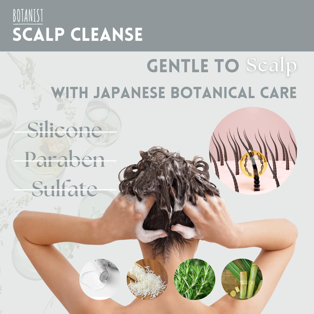 Botanist Shea butter and oils close-up emphasizes hydration support.