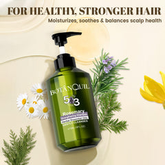 BOTANQUIL Rosemary Shampoo ingredients oils deliver natural nourishment for hair.