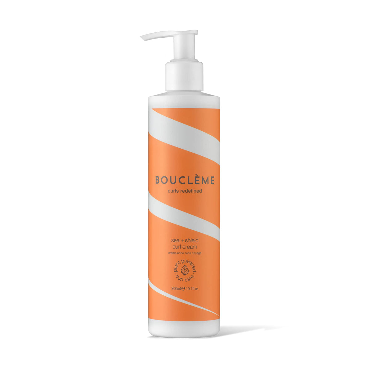 Bouclème Seal and Shield Curl Cream bottle ready to shield curls from humidity.