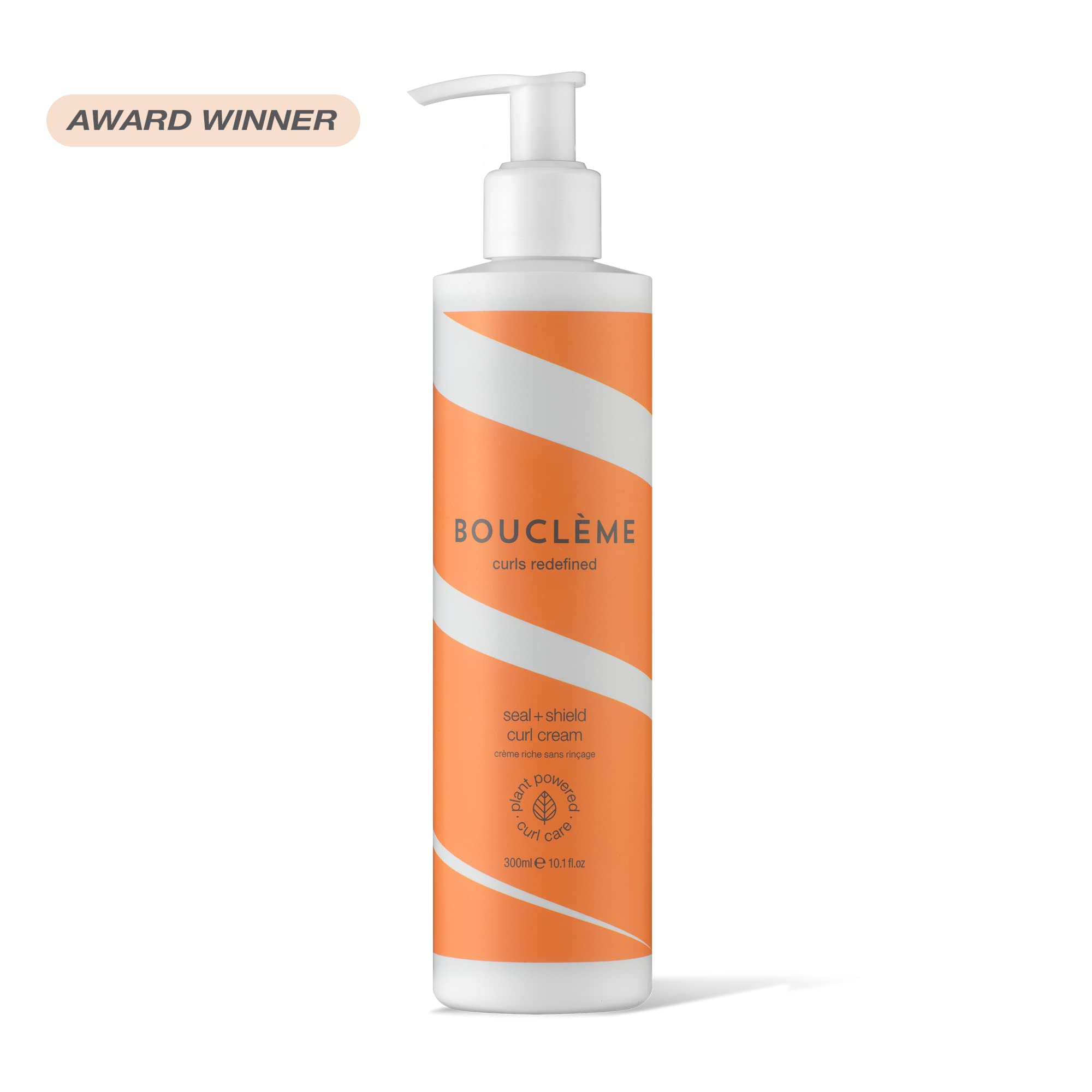 Finished curls with Bouclème Seal and Shield for frizz control in humidity.
