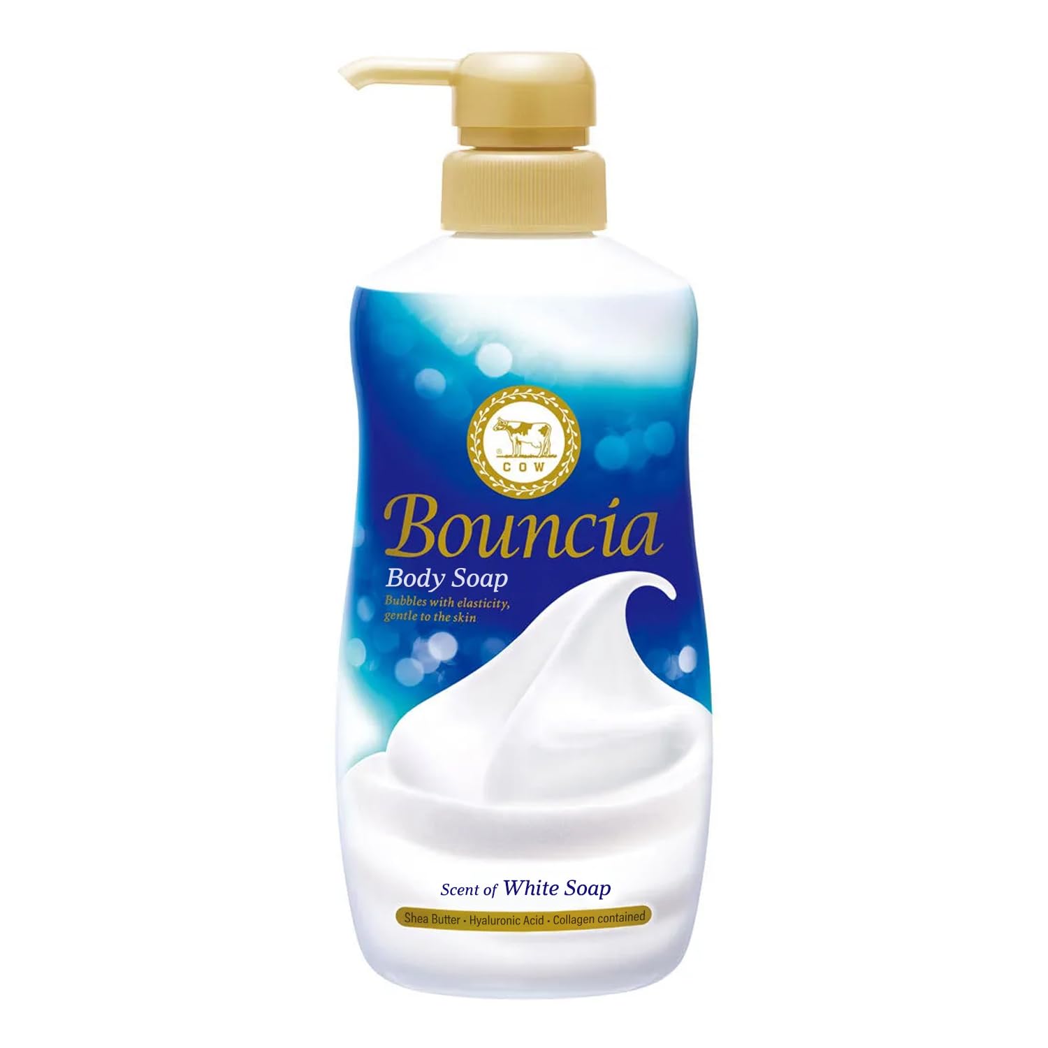 Bouncia premium moisturizing body wash dense foam for smooth skin