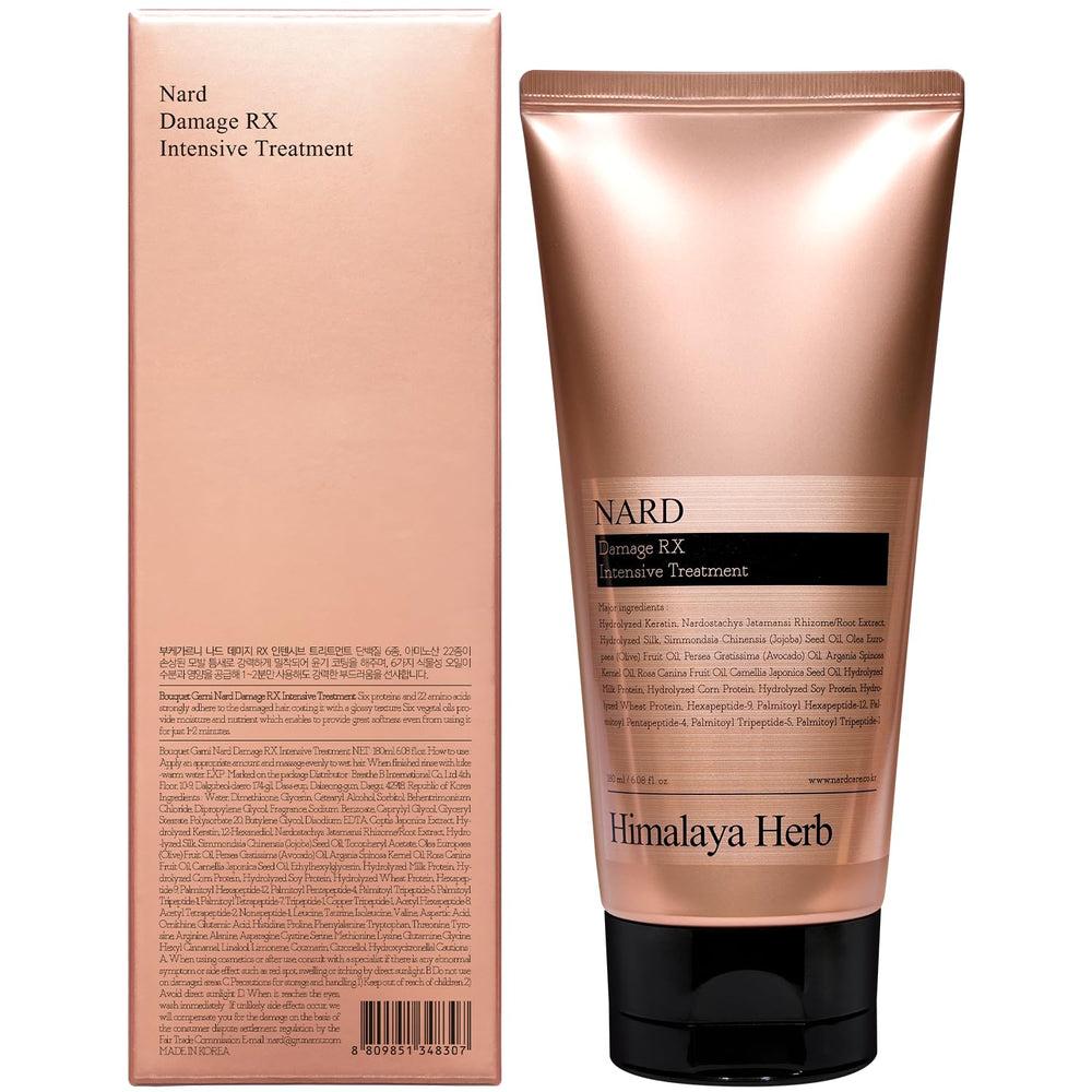 NARD RX conditioner bottle side view highlighting smoothing formula