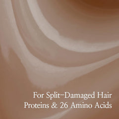 Ingredients list emphasizes amino acids, proteins, and natural oils