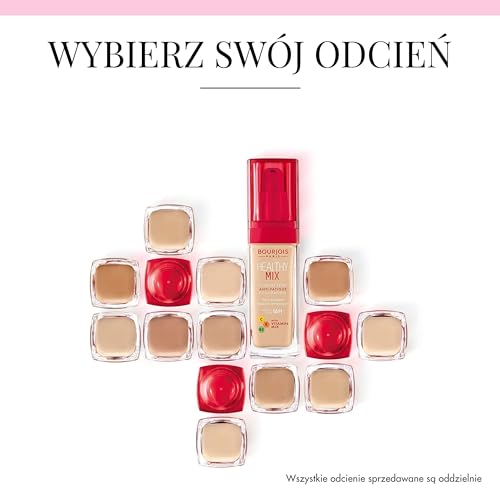 Bourjois Healthy Mix Foundation packaging with Parisian chic look